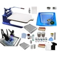 thumbnail image 1 of INTBUYING Kit d'Impression en Soie Couleur 1 T-Shirt Machine de Presse DIY & Fournitures avec Unité d'Exposition, 1 of 6