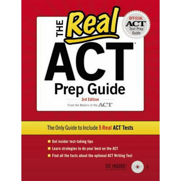 Pre-Owned The Real ACT Prep Guide (Paperback) 0768934400 9780768934403