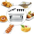 thumbnail image 4 of CCF 8 inch Square Air Fryer Rack, 3 Stacktable Dehydrator Racks Fit for Inner Size ≥8.7 inch(Square), 4 of 10