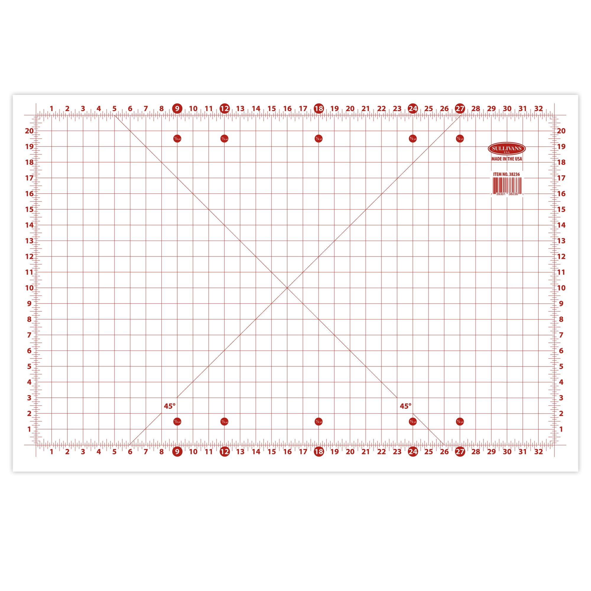 24″ x 36″ Sullivans Cutting Mat