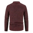 thumbnail image 4 of Maean Men Cardigan Sweaters Button down Fleece Lined Thick Warm Fall Winter Knitted Coats M-4XL, 4 of 5