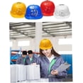 thumbnail image 4 of Industrial Safety Helmet With Solar Cooling Fan Construction Worker Hard Hat Blue Safety Helmet Fire Protectionblue1pcs), 4 of 5