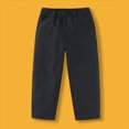 thumbnail image 2 of NOLDARES Boys Sweatpants Boys Joggers Athletic Pants with Elastic Waistband for Toddlers and Kids(Black,9-10 Years), 2 of 5