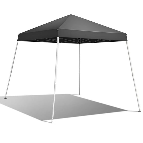 Ktaxon 8' x 8' Pop Up Wedding Party Commercial Tent Folding Gazebo Canopy Gray