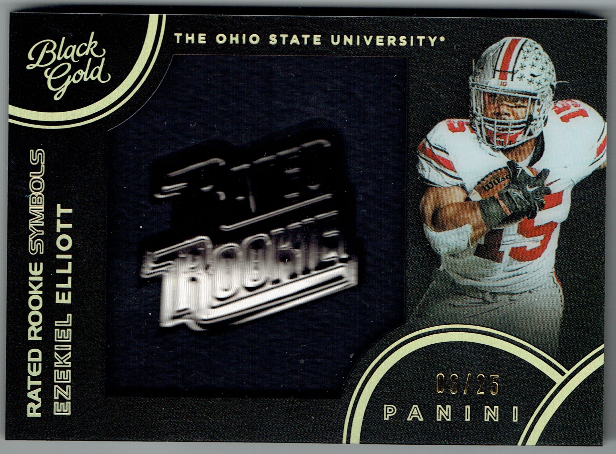 ezekiel elliott jersey card
