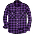 thumbnail image 1 of Chemise Décontractée en Flanelle à Carreaux pour Hommes, 1 of 7