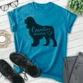 thumbnail image 2 of Cavalier Mama, Unisex Women's Shirt, Cavalier King Charles Spaniel, Cavalier Owner, Funny Dog Mama Gift, Heather Blue, Medium, 2 of 6