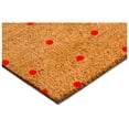 thumbnail image 5 of Calloway Mills 112202436 Red Polka-Dots Doormat 24" x 36", 5 of 8