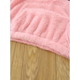 thumbnail image 5 of Fdqin Girls Fleece Jacket 3 Pcs Half Zip Up Fuzzy Sherpa Sweatshirts Cropped Warm Pullover Fall Winter Clothes Green White Pink 3-4 Years, 5 of 7