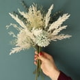 thumbnail image 7 of SPRING PARK 1 Bunch Artificial Flower Bridal Bouquet DIY Wedding Party Floral Art Home Decor, 7 of 7