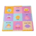 thumbnail image 2 of 9 pcs de Alfombras de espuma Rompecabezas dibujos Animados para Niños Juegos Decoración Hogar Macarena Esterillas de espuma que se enclavija, 2 of 8