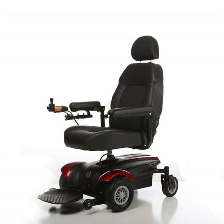 Vision Portable CF Power Wheelchair, Red