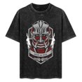 thumbnail image 3 of Attack on Titan T-Shirts for Men Women, Unisex Anime Shirts, Retro Cotton Short Sleeve Tee, Vintage Crew Neck Tops, S-2XL, 3 of 9