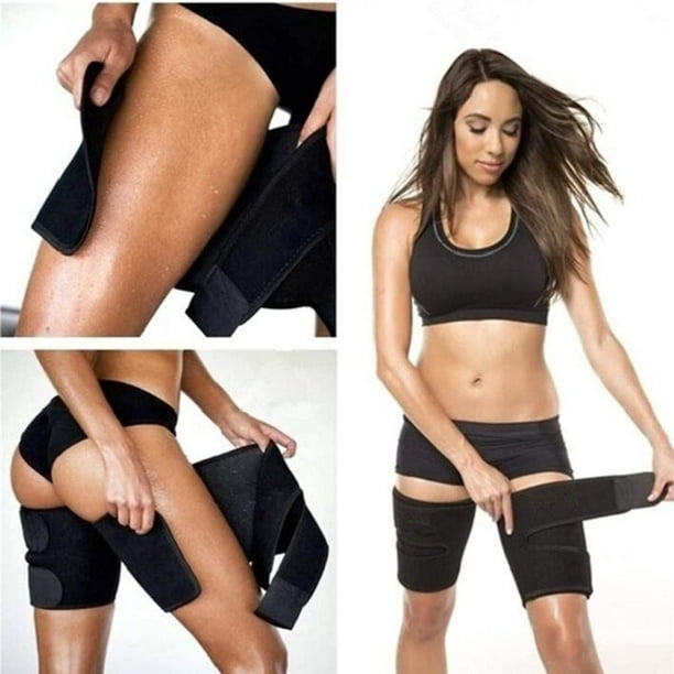 JEW Leg Shaper Belt Thigh Trimmers Calories Off Warmer Slender Slimming  Elastic Weight Loss Thigh Leg Massage Shaper Leg Wrap Belt Thigh Slimming  JEW 
