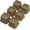 Brown 6 Pack, variant on Bed Risers 1 Inch Set of 9, Heavy Duty Bed Elevators Lifts Up 2,000 lbs Furniture Risers for Bed Frame and Sofa, Grey