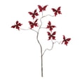 thumbnail image 2 of Arreglo floral con ramas de mariposas artificiales para cumpleaños. Ideal para hacer ramos de flores. Estilo A, 2 of 9