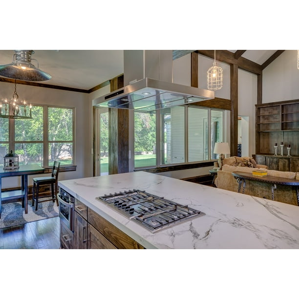 Stove Top Kitchen Island 20 Inch By 30 Inch Laminated Poster With Bright Colors And Vivid Imagery Fits Perfectly In Many Attractive Frames Walmart Com Walmart Com