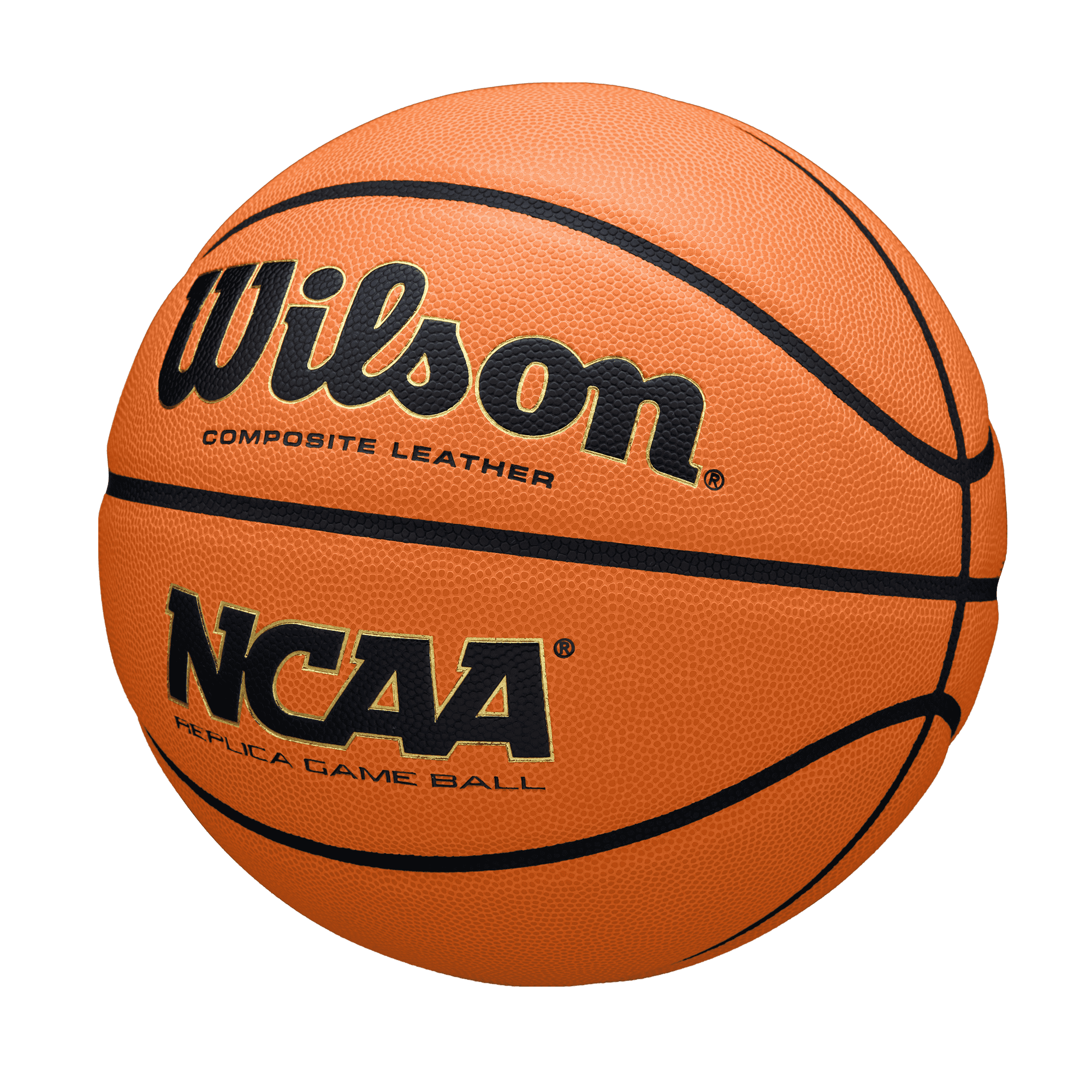 Wilson NCAA Evo NXT Replica Game Basketball, Orange, 29.5" (Size 7)