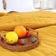thumbnail image 4 of Washed Cottons Summer Multicolor Optional Solid Color Summer Cool Quilt Conditioning Quilt 4 Seasons Universal Breathable Comfortable 6 Colors Optional, 4 of 9