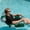 Green, variant on Inflatable Pool Chair Float, Tropical Leaf Print Water Lounge with Backrest & Armrests, Comfortable Pool Float for Adults, Durable PVC Floating Chair for Summer Relaxation