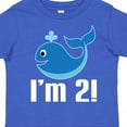 thumbnail image 4 of Inktastic 2nd Birthday Whale 2 Year Old Boy Boys Toddler T-Shirt, 4 of 5