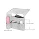 thumbnail image 4 of Bedside Caddy Bedside Storage Organizer Felts Bed Storage Organizer Hanging Bag With Water Bottle, 4 of 6