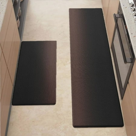 

Anti Fatigue Kitchen Mat Dark Liver Horses Faded Sets of 2 Kitchen Rugs Non Slip Cushioned Standing Mat for Sink Floor Laundry Office Desk 2X Mid 17.3 x 29