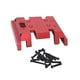 thumbnail image 4 of Soporte de montaje de caja de cambios central RC, mejora de piezas, placas de transmisión para MN128 MN86 rojo, 4 of 9