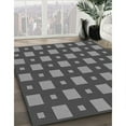 thumbnail image 2 of Ahgly Company Indoor Rectangle Patterned Black Eel Black Area Rugs, 2' x 3', 2 of 6