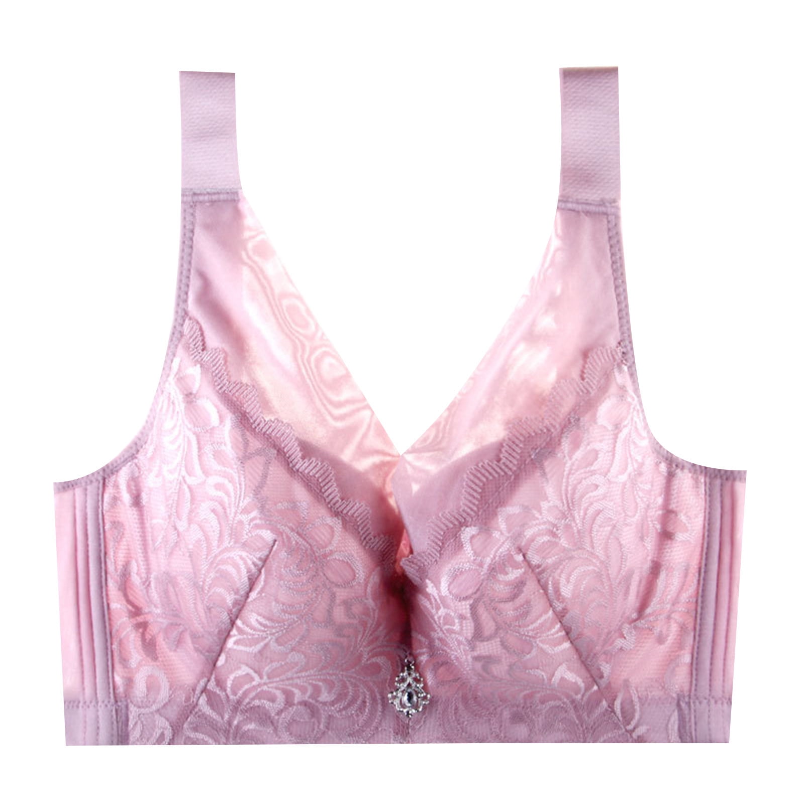 Cacique Full coverage bra 42H(5D) Bra Pink Lightly padded bra