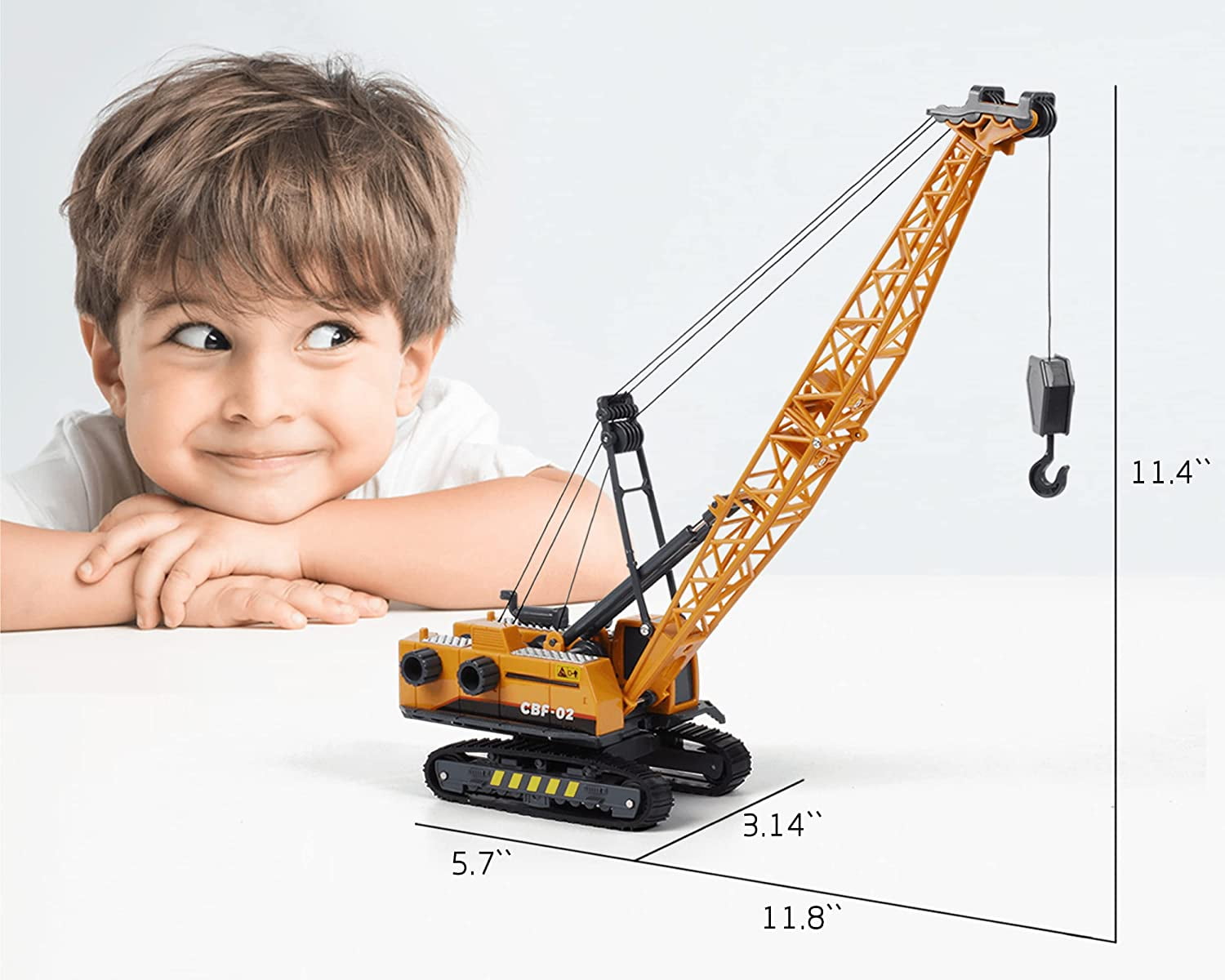 qollorette Wind Up Toy Vehicle, Assemble 3D Puzzle Crane Toy Construction  Truck Kids Learning Educational Building Toy - Mini Pull Back Toy for Children  Boys & Girls - Yahoo Shopping