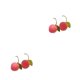 thumbnail image 3 of Pendientes estéticos Jumpingount para mujer 1 par plata, 3 of 6