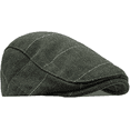 thumbnail image 4 of Fashion classic men's wool blend newsboy cap, tweed plaid model men's classic hat, 4 of 4