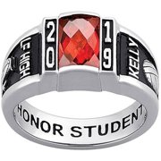 Order Now for 2025 Graduation, Freestyle Women's Celebrium Classic Deco Class Ring, Personalized, High School or College