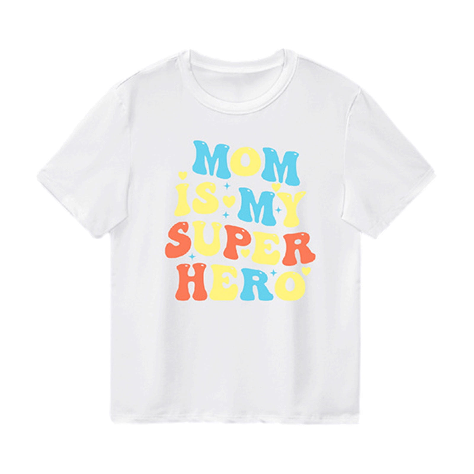 Virmaxy Toddler Baby Girls Boys Shirt Moms Day Mom is My Super