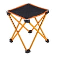 thumbnail image 2 of Tabouret de Camping Léger Chaise Pliante Portable pour Pêche Randonnée Jardinage Or, 2 of 10