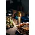 thumbnail image 4 of Lampe de table DEL Sans Fil rechargeable - Or Rose - 21 cm - Lampe de table Décorative - Lampe de table pour Chambre - Écran Tactile - à Intensité Réglable, 4 of 5