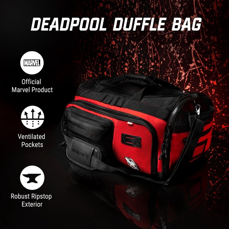 Hayabusa Marvel Hero Elite Deadpool Gym Bag Officially Licensed