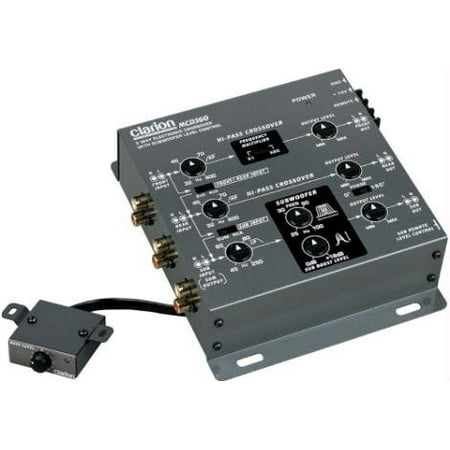 UPC 729218007075 product image for Clarion MCD360 3 Way 6 Channel Electronic Crossover with Subwoofer Control | upcitemdb.com