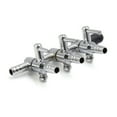 thumbnail image 3 of Unique Bargains 2Pcs Stainless Steel 3 Way Air Flow Splitter Pump Lever Valve for Aquarium, 3 of 5