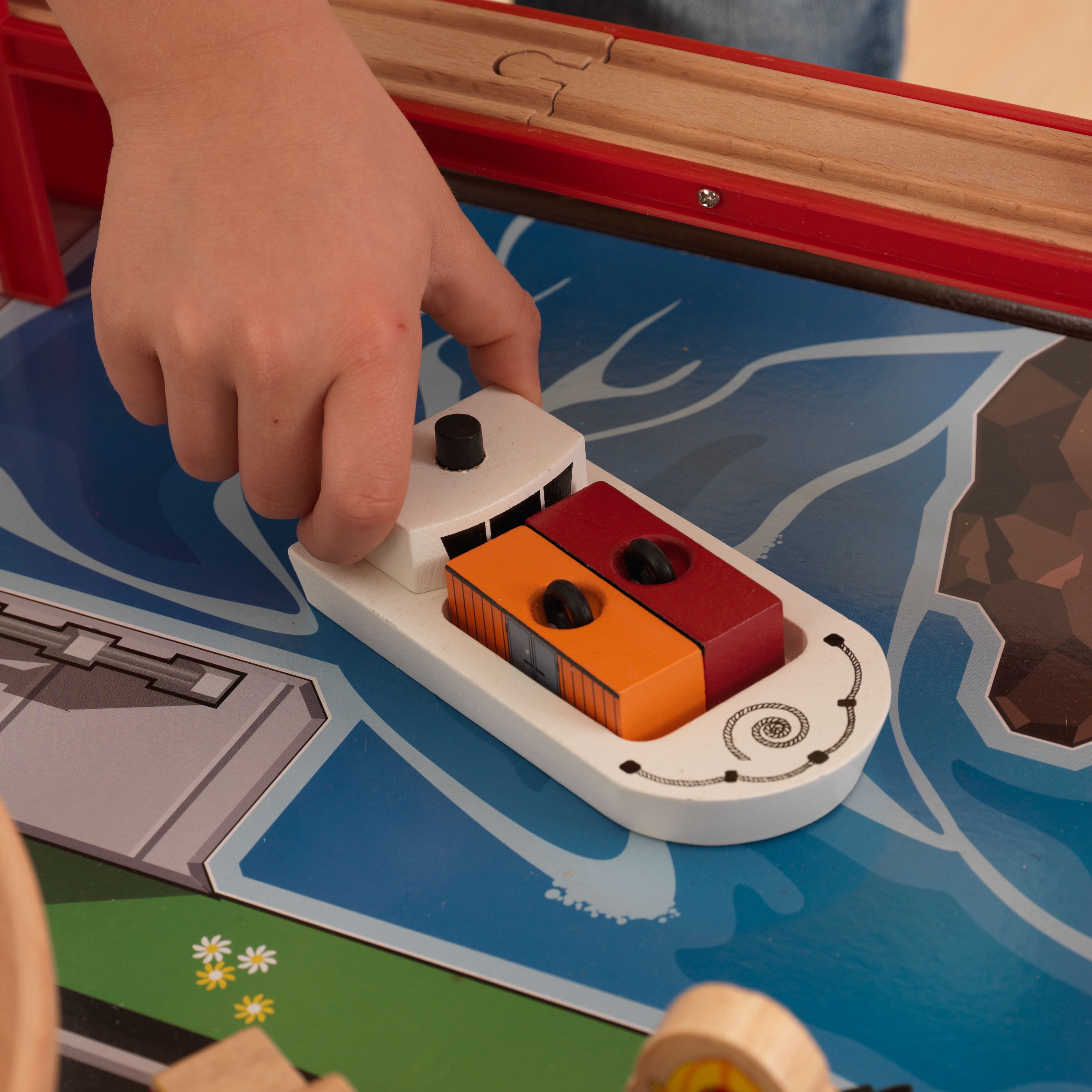 KidKraft Metropolis Train Set & Table with 100 accessories included KidKraft Metropolis Train Set & Table with 100 accessories included