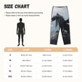 thumbnail image 4 of Lsque Valley Gray Dragon Print Women's Pajama Pants, Lounge Pant - Comfortable Home Wear,Elastic Waistband, Stylish Design-Small, 4 of 9