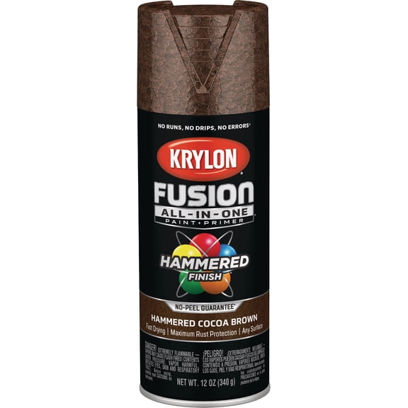 Krylon Fusion Brown Hammered 12 oz Spray Paint 2785