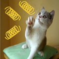 thumbnail image 5 of ShenMo 12PCS Cat Spring Toy, Plastic Spiral Spring, Pet Novelty Gift, Play with Owner (Mixed Color), 5 of 5
