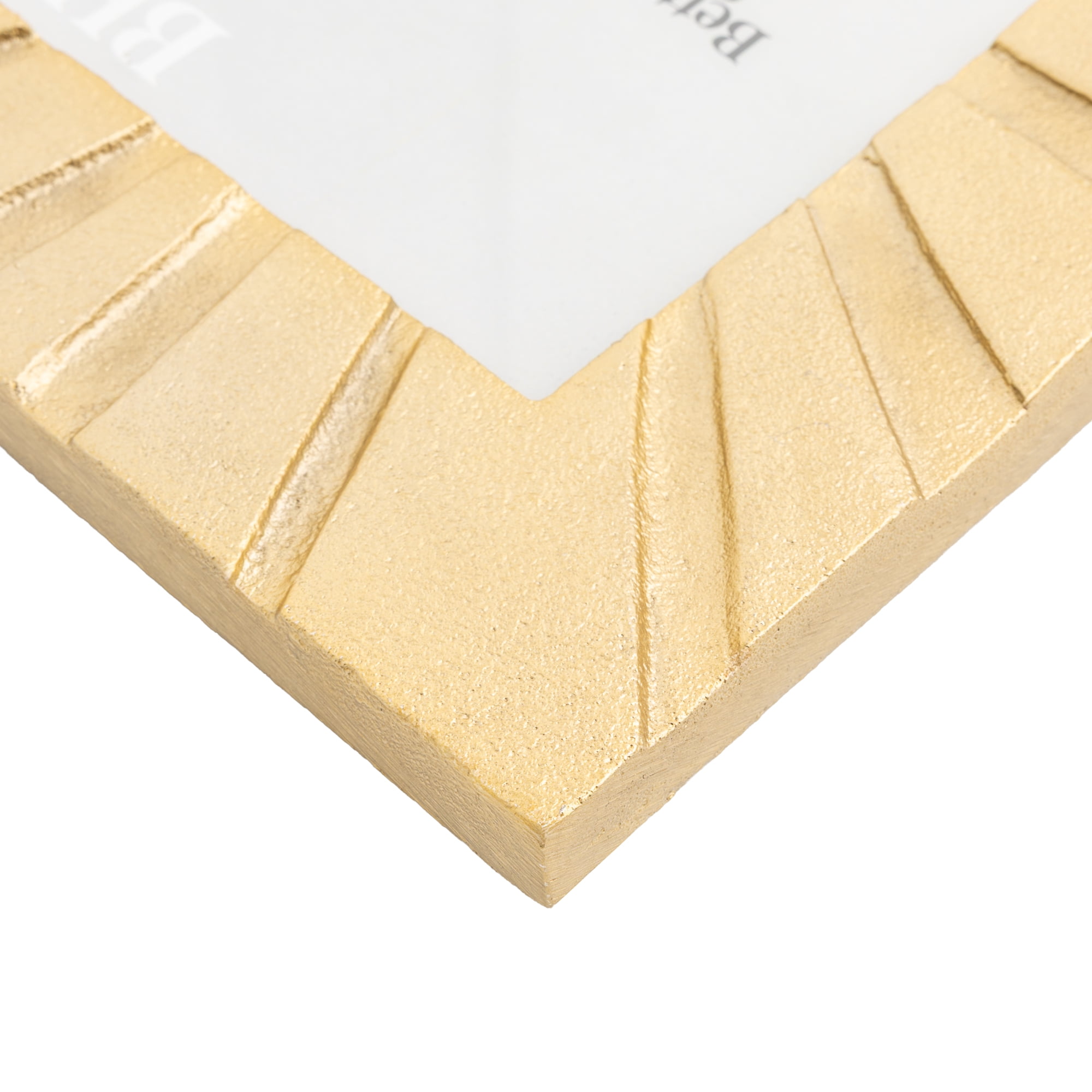 Better Homes & Gardens 4x6 Picture Frame – Gold Cast Radiant Metal Tabletop Photo Frame