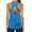 Blue, variant on Workout Tank Top for Women Sleeveless Workout O-Neck Breathable Backless Tank Yoga Casual Tops