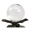 thumbnail image 4 of Atlantic Collectibles Scrying Witch Crystal Glass Gazing Ball On Broomsticks and Potion Cauldron Figurine 8"H, 4 of 5