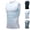 White, variant on HAJWOH Compression Shirt Men Shaping Shirt Tank Wicking Breathable Sleeveless Shirt