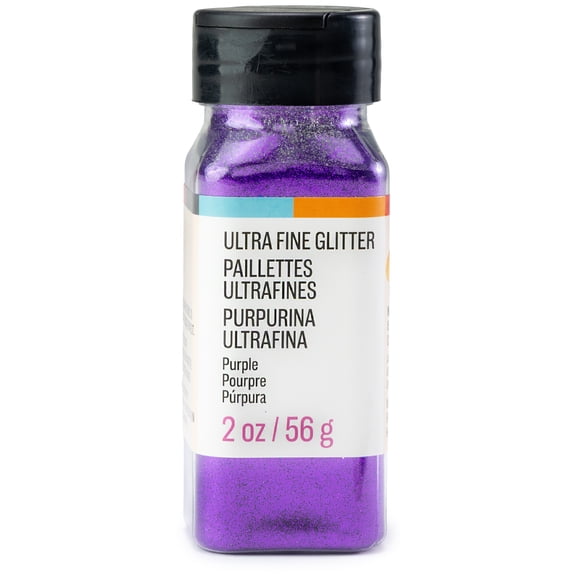 CousinDIY Extra Fine Glitter 2oz-Purple
