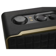 JBL Authentics 200 - Smart home speaker with Wi-Fi, Bluetooth and Voice Assistants with retro design - Black